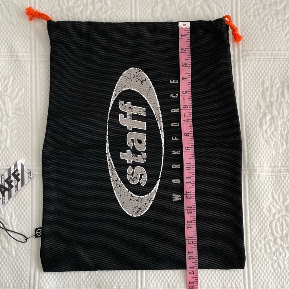 NEW G59 Staff WorkForce Dust Bag Drawstring Black Orange Grey59 $uicideBoy$ Tour - Picture 10 of 10